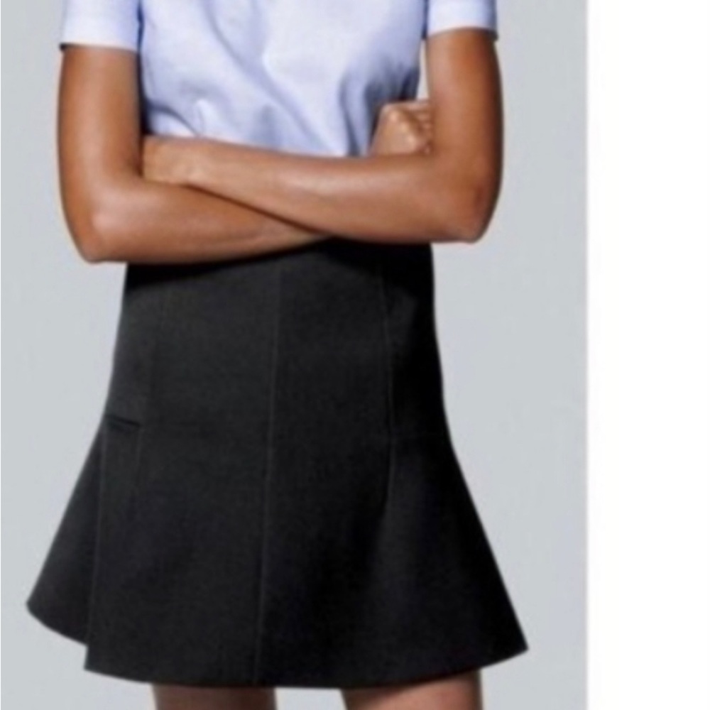 Jcrew Black Tulip Skirt